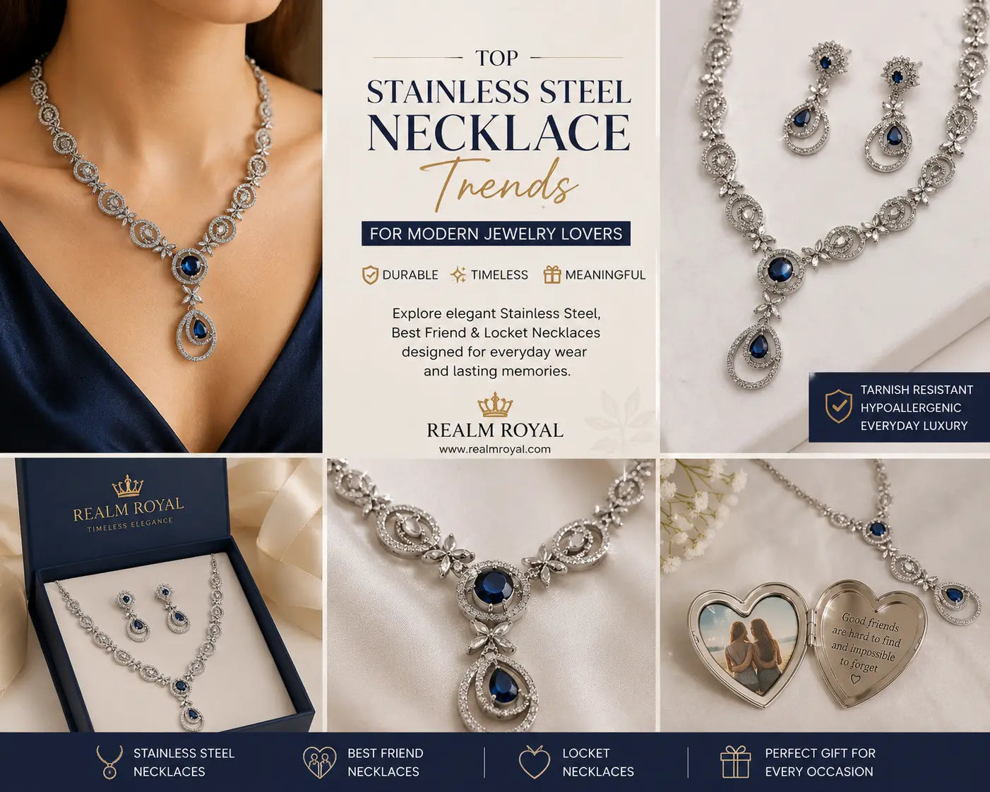 Top Stainless Steel Necklace Trends for Modern Jewelry Lovers